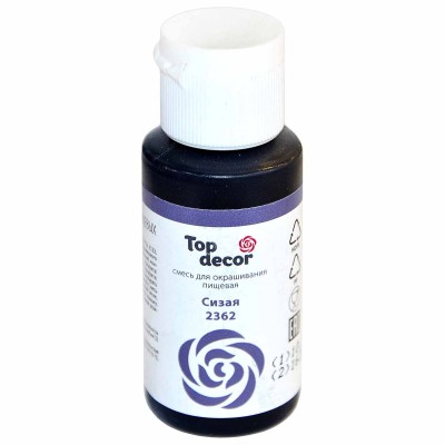 Смесь Top decor  для окрашивания Сизая 30гр м/у