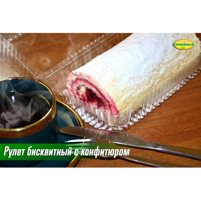 Рулет бисквитный с конфитюром СП