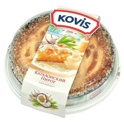 Пирог Kovis бисквит кокос 400гр