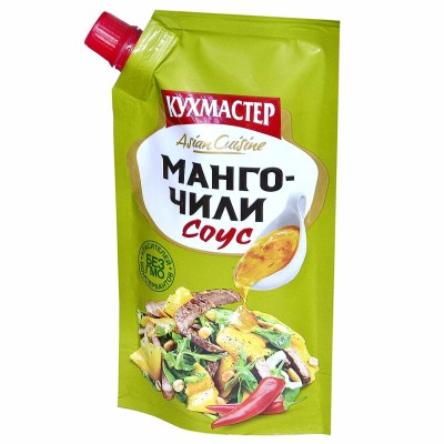Соус Кухмастер Манго-чили 230гр д/п