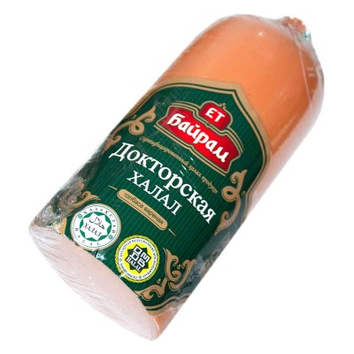 Колбаса вареная Мясодел Ет Докторская Халал