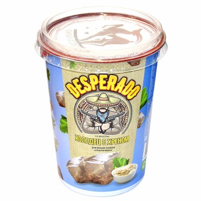 Палочки картофельные Desperado вкус холодец с хреном 25гр пэт