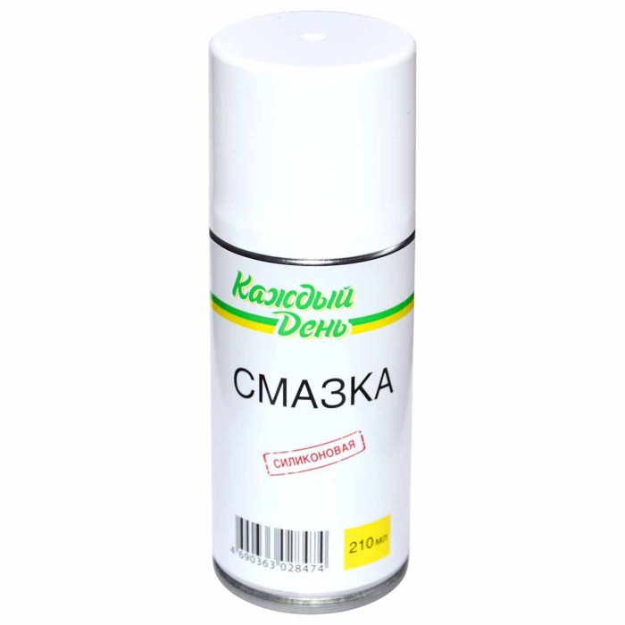 Смазка силиконовая Каждый день аэрозоль 210мл ж/б
