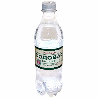 Вода Содовая столовая газ 0,5л пэт