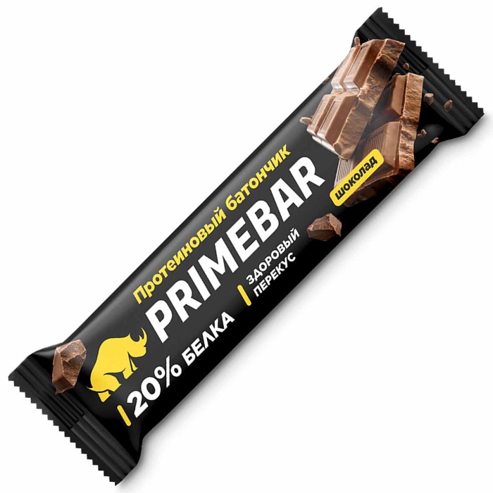 Батончик Primebar шоколадный протеиновый 40гр м/у
