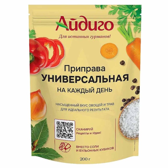 Приправа Айдиго Универсальная 200гр д/п