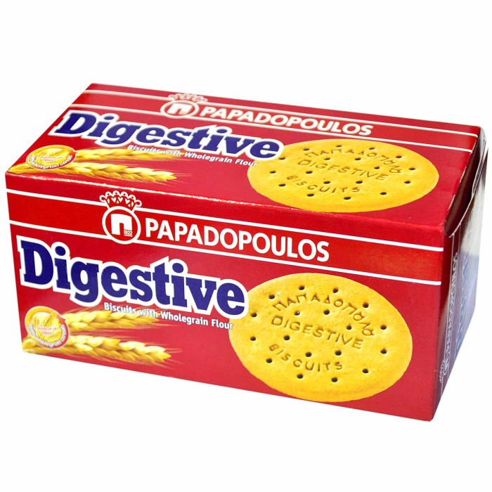 Печенье Papadopoulos Digestive 250гр м/у
