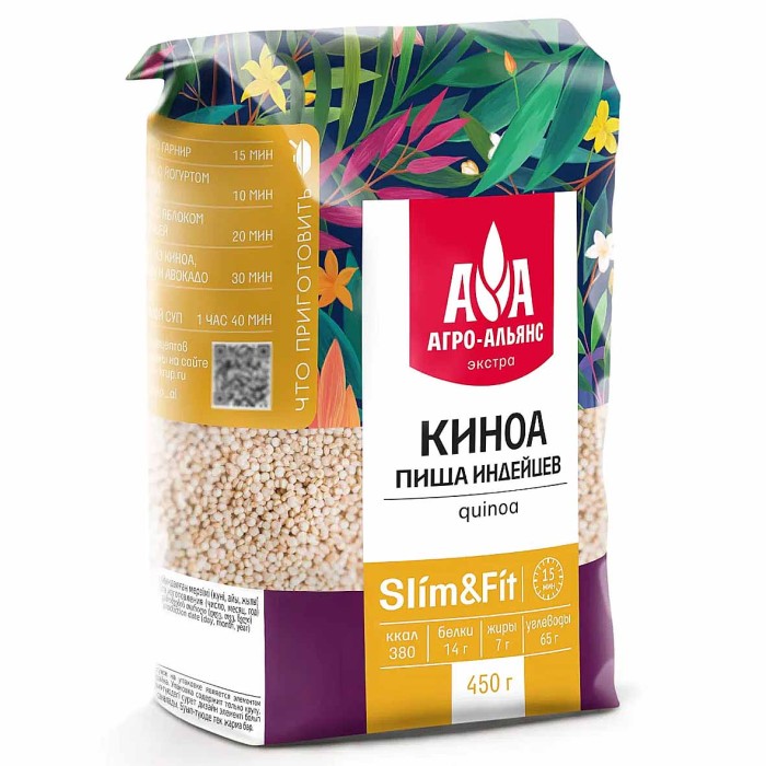 Крупа киноа Агро-Альянс экстра 450гр м/у