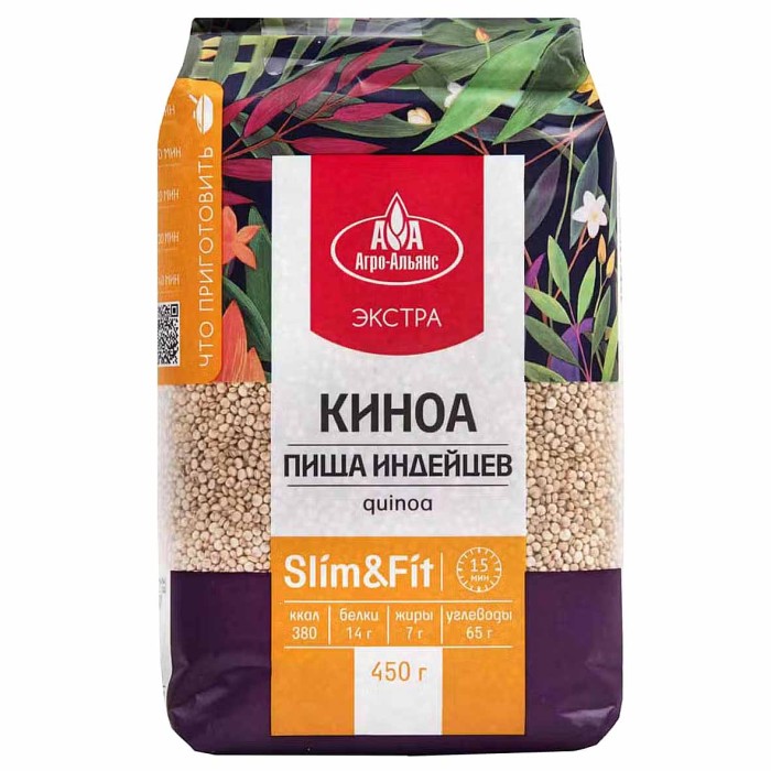 Крупа киноа Агро-Альянс экстра 450гр м/у
