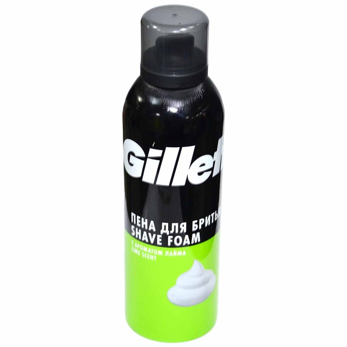 Пена для бритья Gillette Lemon Lime 200мл ж/б