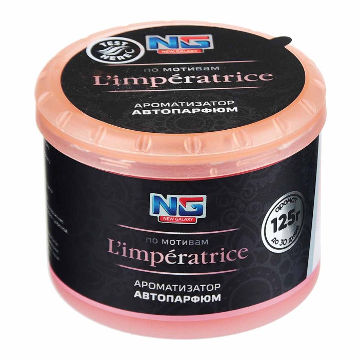 Ароматизатор New Galaxy автопарфюм гелевый в ассорт 125гр арт794-595