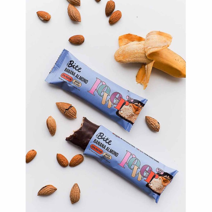 Батончик Bite Power вкус банан-миндаль 50гр м/у