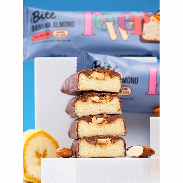 Батончик Bite Power вкус банан-миндаль 50гр м/у