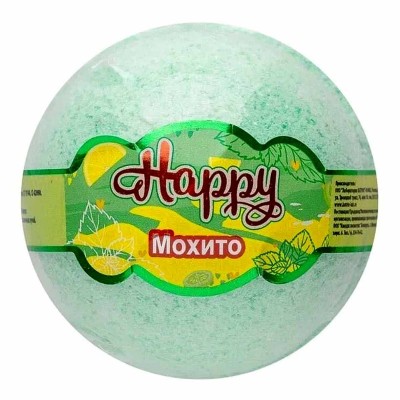 Шар бурлящий Happy Мохито 130гр
