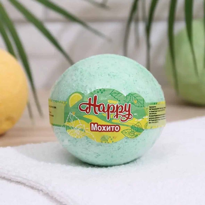 Шар бурлящий Happy Мохито 130гр