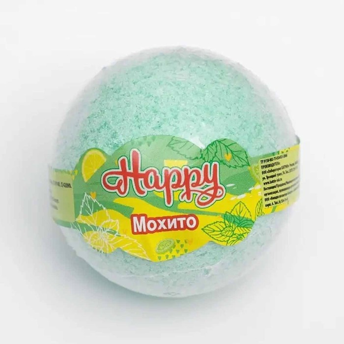 Шар бурлящий Happy Мохито 130гр