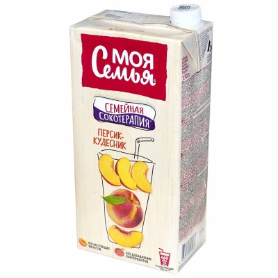 Нектар Моя семья персик-кудесник 1,93л т/п