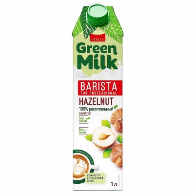 Напиток фундучный Green Milk Barista 1л т/п