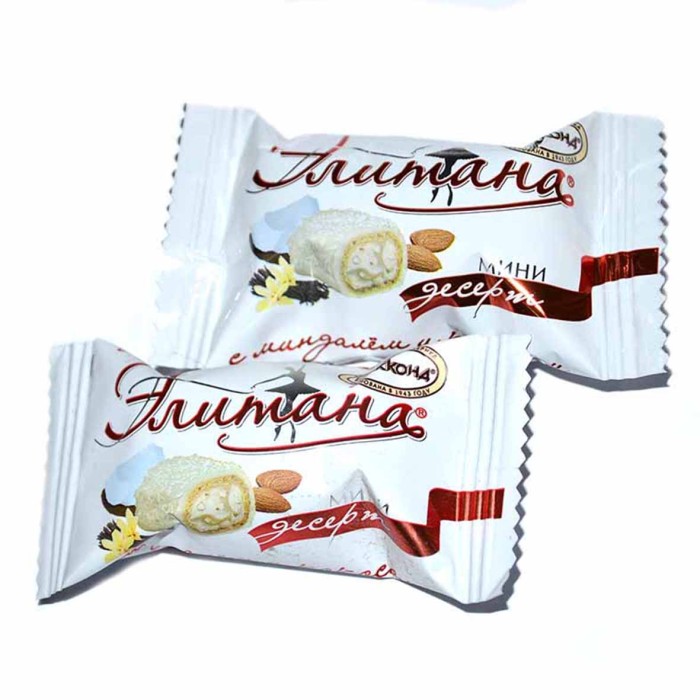 Конфеты Акконд Элитана мини с миндалем и кокосом