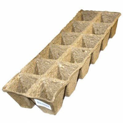 Горшок торфяной 50*50мм 12шт/блок