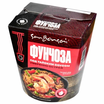 Фунчоза BonsaiSan Тайская умерено острая 120гр к/у