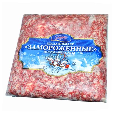 Фарш Богатырский продукт Петрохолод говядина 400гр м/у