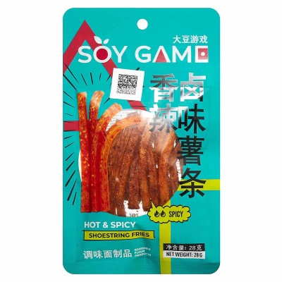 Латяо Soy Game Фри пряные острые 28гр м/у