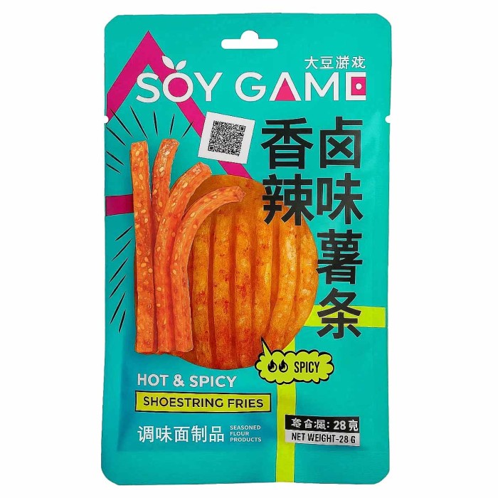 Латяо Soy Game Фри пряные острые 28гр м/у