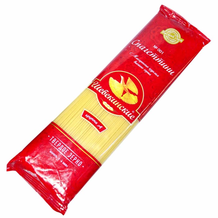 Макароны Шебекинские спагетти №001 450гр м/у