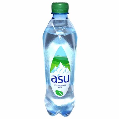 Вода A’su мята негаз 0,5л пэт