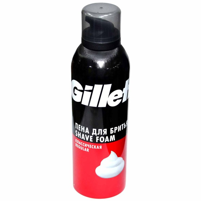 Пена для бритья Gillette Regular 200мл ж/б