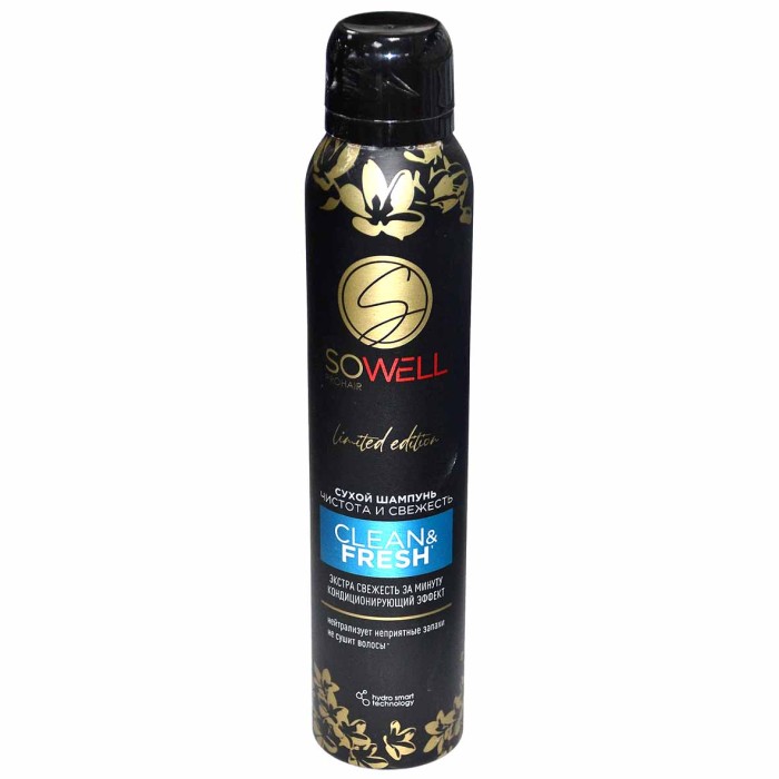 Шампунь сухой для волос Clean & Fresh чистота и свежесть 200мл ж/б