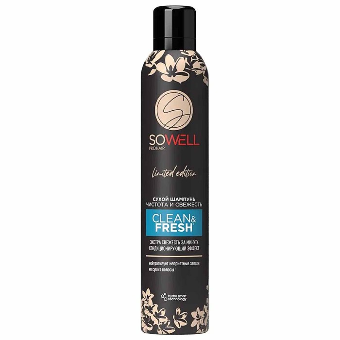 Шампунь сухой для волос Clean & Fresh чистота и свежесть 200мл ж/б