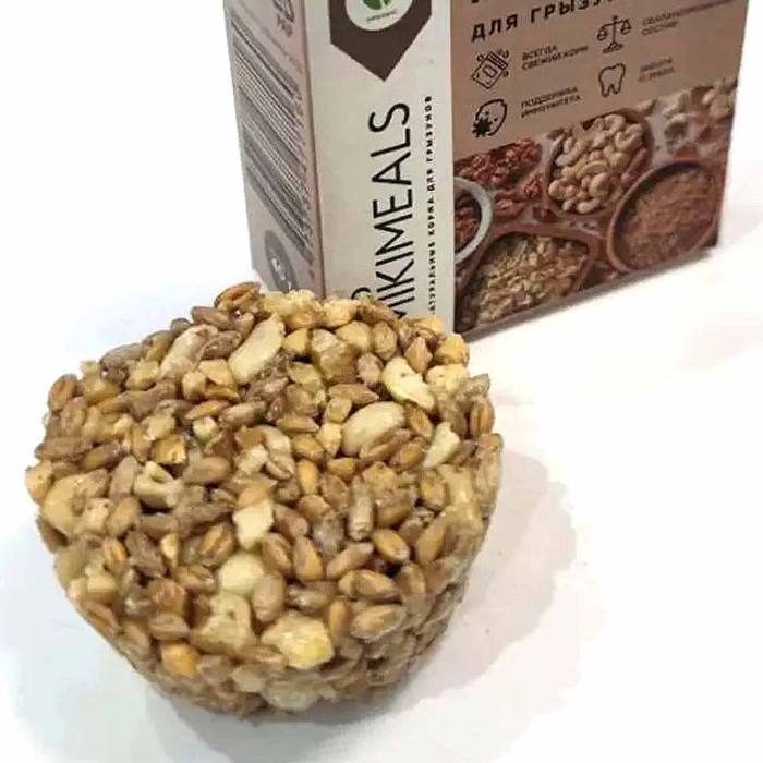 Лакомство для грызунов Mikimeals Корзинка ореховая 40гр к/у