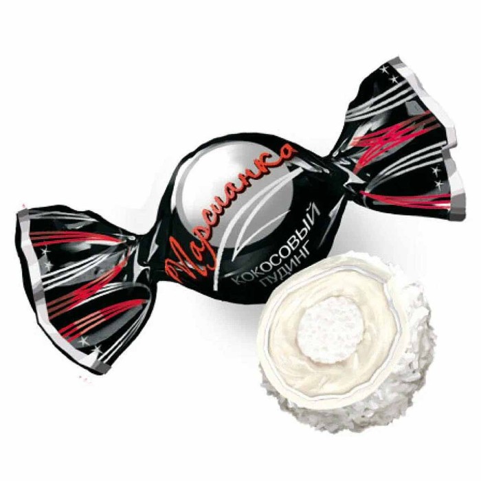 Конфеты Сладкий орешек Марсианка кокосовый пудинг