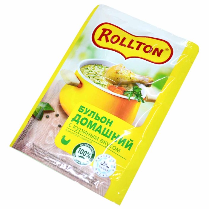Бульон Роллтон курица 90гр д/п
