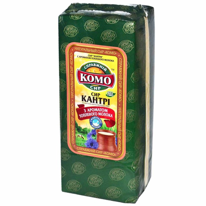 Сыр Комо Кантри 50%