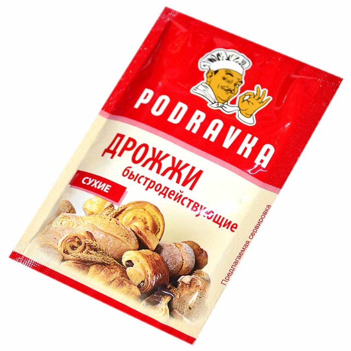 Дрожжи сухие Podravka 11гр м/у
