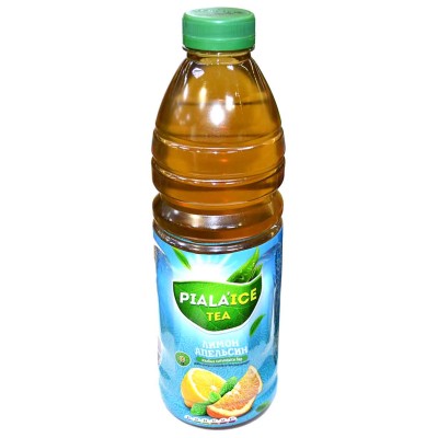 Чай Piala Ice Tea лимон-апельсин+экстракт мяты черный-зеленый 1л пэт