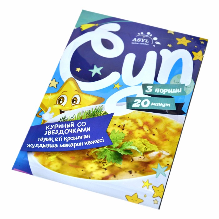 Суп Asyl Куриный со звездочками 65гр м/у