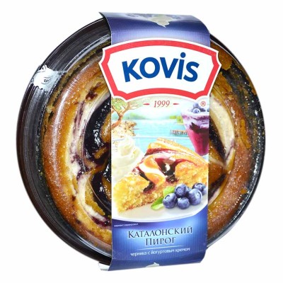 Пирог Kovis бисквит черника 400гр