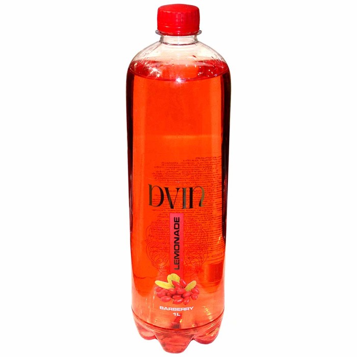 Лимонад Dvin барбарис 1л пэт