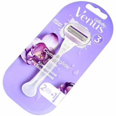 Бритва Venus Breeze с 2 сменными кассетами к/у