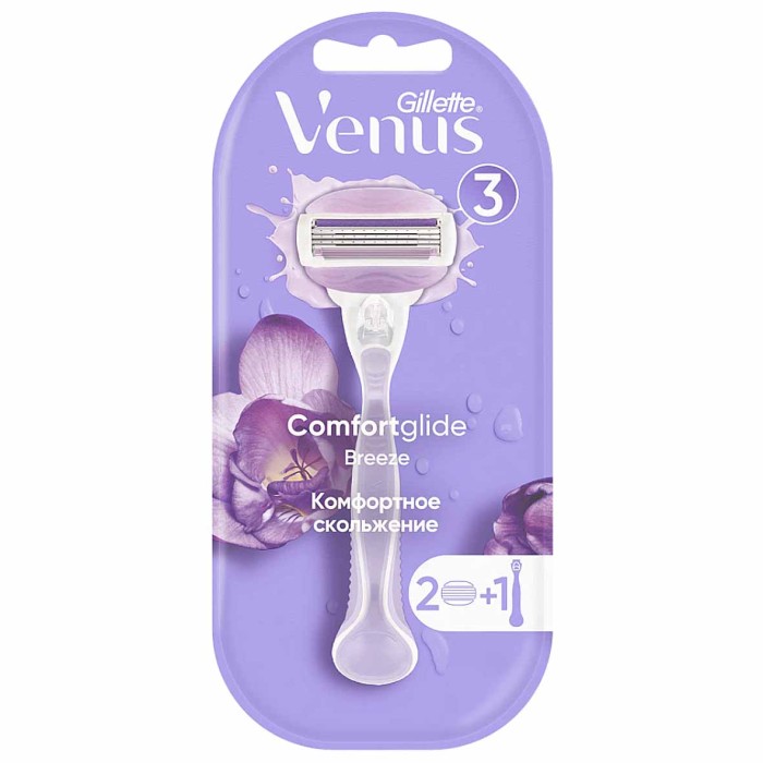 Бритва Venus Breeze с 2 сменными кассетами к/у