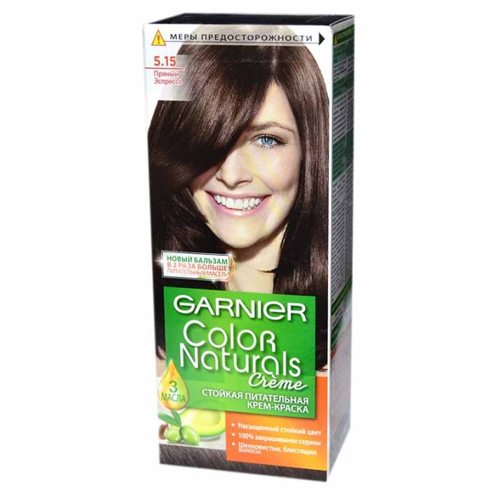 Краска для волос Garnier Color Naturals 5.15 Пряный эспрессо к/у
