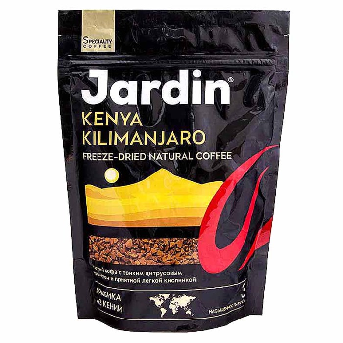 Кофе Jardin Kenya Kilimanjaro раст 75гр м/у