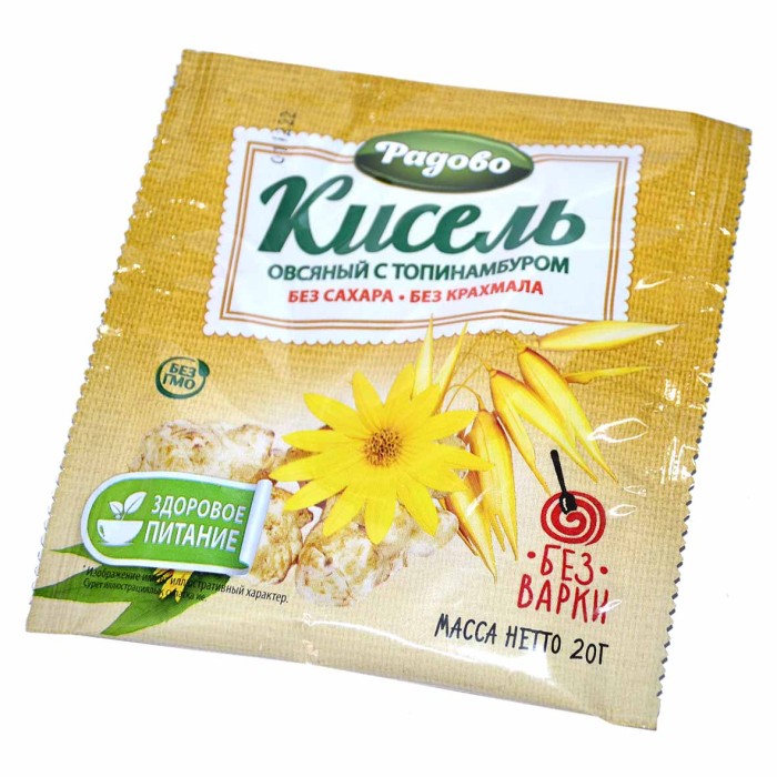 Кисель Овсяный с топинамбуром 20гр
