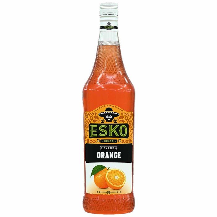 Сироп ESKO Апельсин 1л ст/б