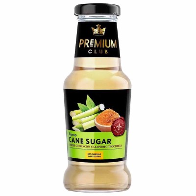 Сироп Premium club со вкусом сахарного тросника 250мл ст/б