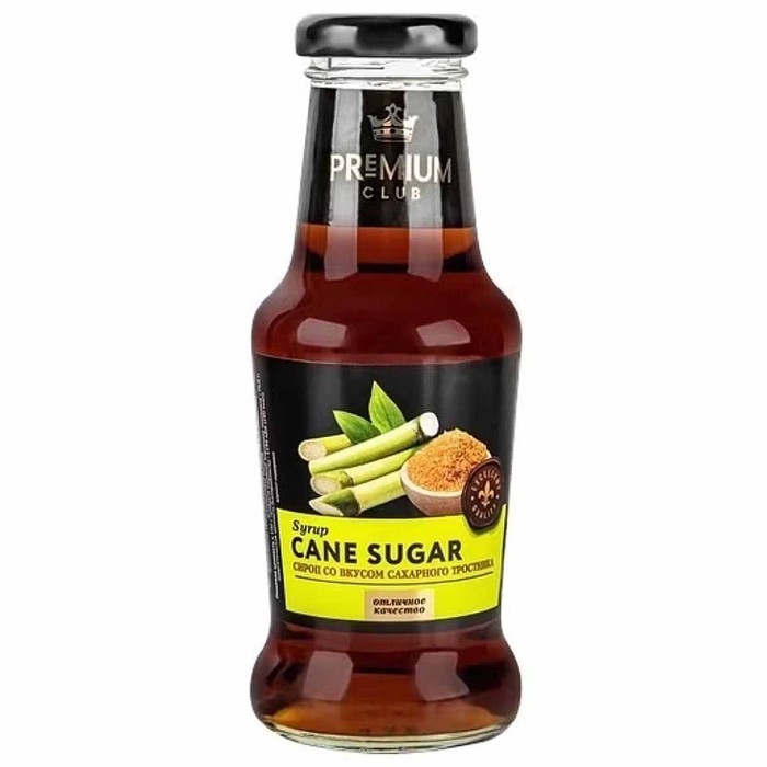Сироп Premium club со вкусом сахарного тросника 250мл ст/б